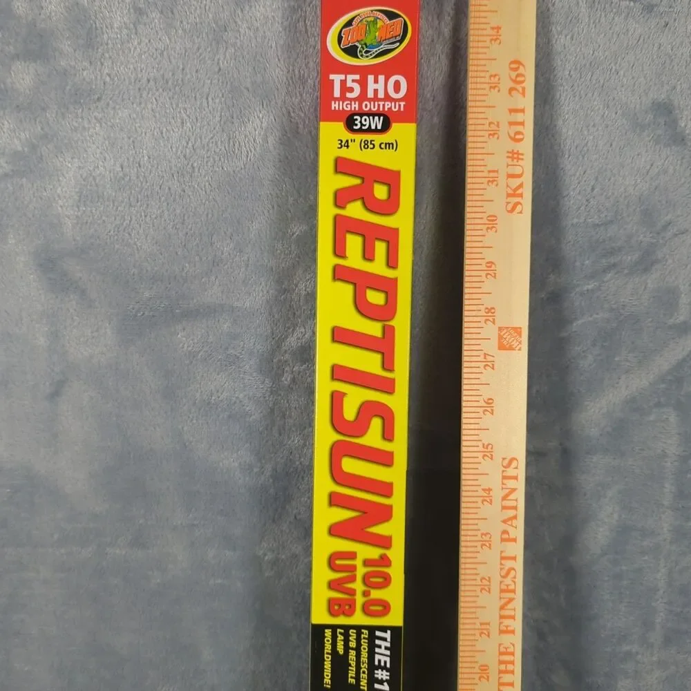 Zoo Med ReptiSun 10.0 UVB T5 High Output UVB Lamp, 34